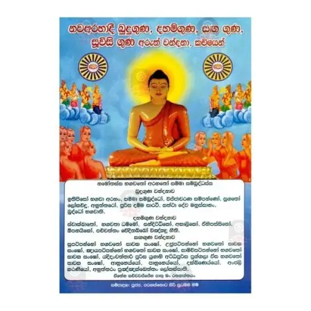Navaarahadi Buduguna, Dahamguna, Sanga guna, Suvisi Guna Aruth Wandana, Kaviyen