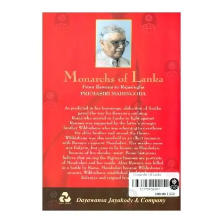Monarchs Of Lanka