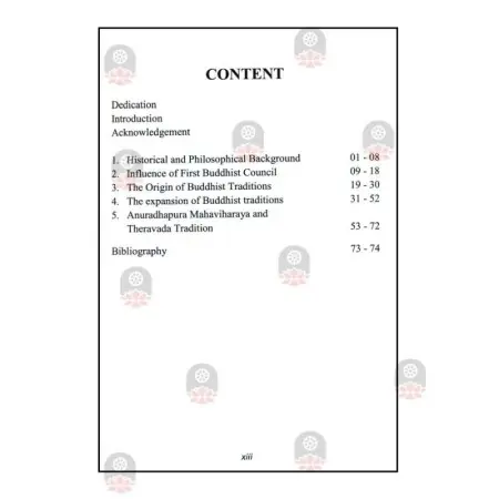 Phases Of Buddhist Tradition - A Historical Perspective