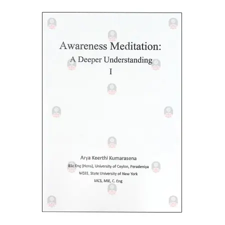 Awareness Meditation A Deeper Understanding | Books | BuddhistCC Online BookShop | Rs 650.00