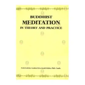 Buddhist Meditation In Theory and Practice