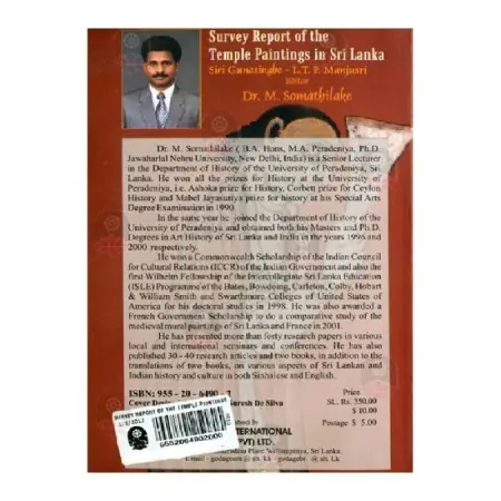 Survey Report Of The Temple Paintings In Sri Lanka