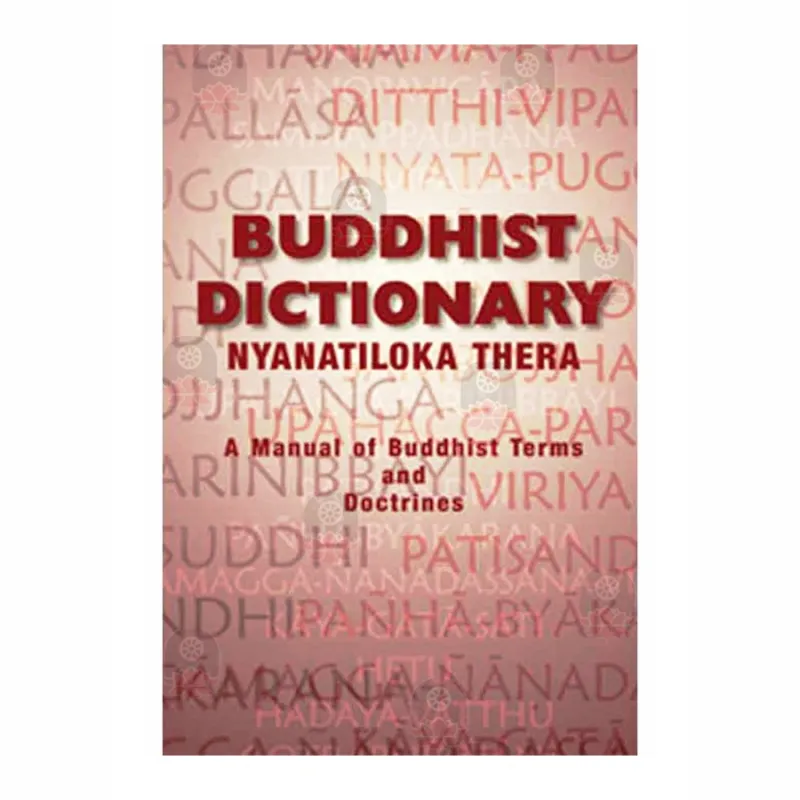 Buddhist Dictionary Buy Online Buddhistcc Online Bookshop