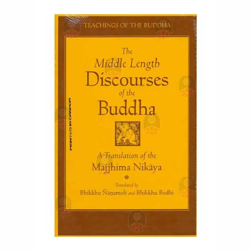 The Middle Length Discourses Of Buddha | Buy Online | BuddhistCC Online ...