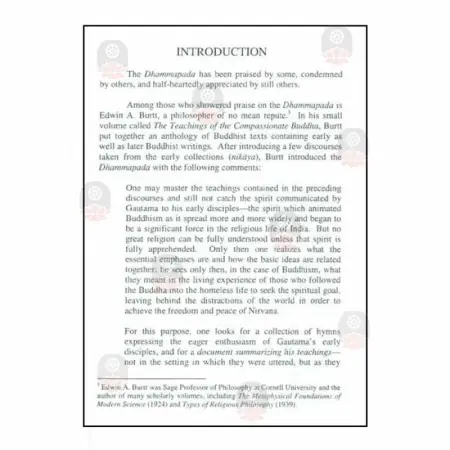A Path Of Morals Dhammapada (Hard Binding)