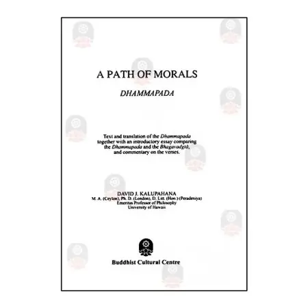 A Path Of Morals Dhammapada (Hard Binding)