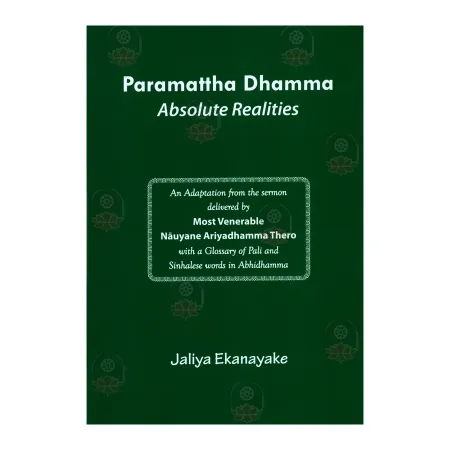 Paramattha Dhamma - Absolute Realities | Books | BuddhistCC Online BookShop | Rs 100.00