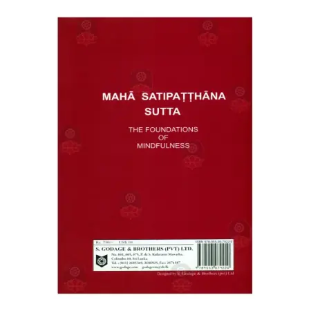 Maha Satipatthana Sutta