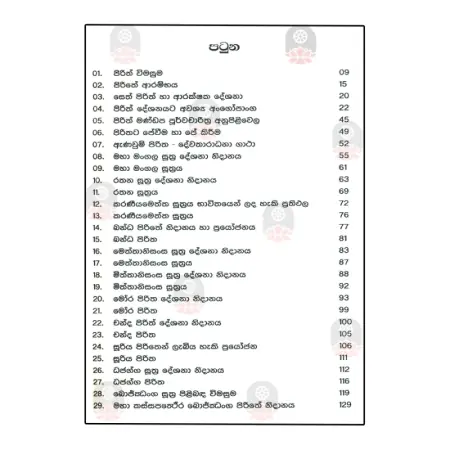 Seth Pirith Warnanava